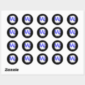 Sticker Rond Grosse victoire des Wildcats (Feuille)