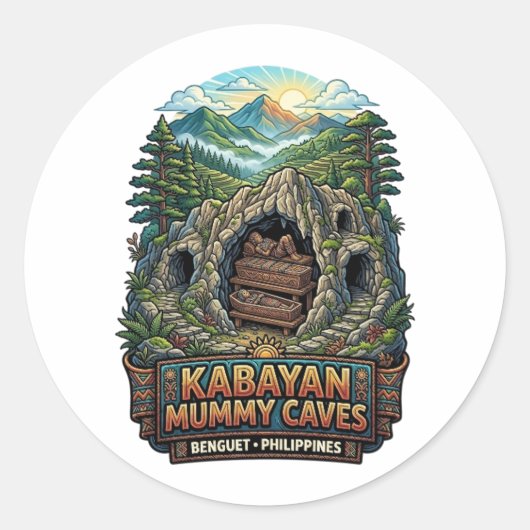 STICKER ROND GROTTES KABAYAN (Devant)