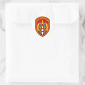 Sticker Rond Groupe Alfa russe (Sac)