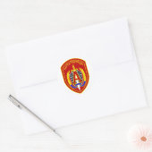 Sticker Rond Groupe Alfa russe (Enveloppe)