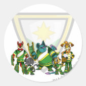 Sticker Rond Groupe Brightvale (Devant)