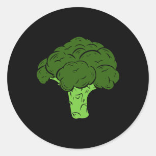 Sticker Rond Groupe de jumelage de costumes d'Halloween Broccol