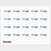 Sticker Rond Groupe d'équipage (Feuille)
