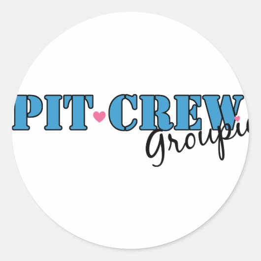 Sticker Rond Groupe d'équipage (Devant)