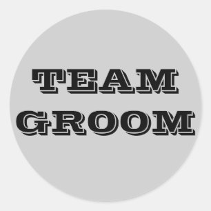 Sticker Rond Groupe d'équipe