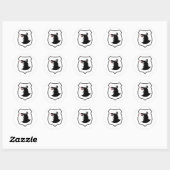 Sticker Rond Groupe III, JG 77 (Feuille)