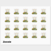 Sticker Rond Groupe Mystery Island (Feuille)