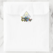 Sticker Rond Groupe Roo Island (Sac)