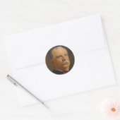 Sticker Rond Grover Cleveland 22 & 24 (Enveloppe)