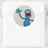 Sticker Rond Grover vintage (Sac)