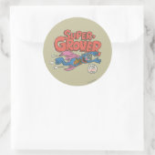 Sticker Rond Grover Vintage Kids 1 (Sac)