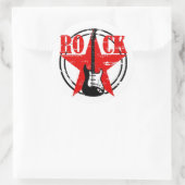 Sticker Rond Grunge (Sac)