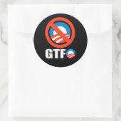 STICKER ROND GTFO (Sac)