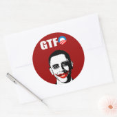 STICKER ROND GTFO (Enveloppe)