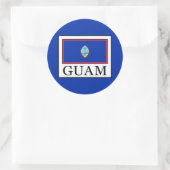 Sticker Rond Guam (Sac)