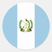 Sticker Rond Guatemala (Devant)