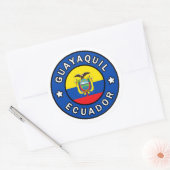 Sticker Rond Guayaquil Equateur (Enveloppe)