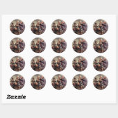 Sticker Rond Guerre révolutionnaire (Feuille)