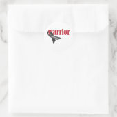 Sticker Rond Guerrier (Sac)