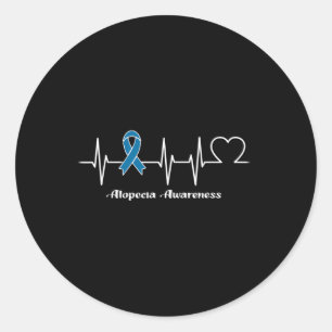 Sticker Rond Guerrier Alopecia
