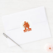 Sticker Rond Guerrier de l'Armée rouge soviétique (Enveloppe)