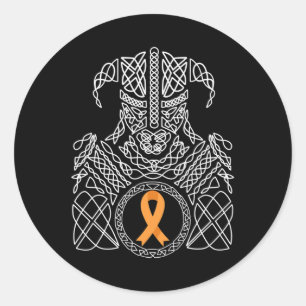 Sticker Rond Guerrier de sensibilisation aux crps - Militaire d
