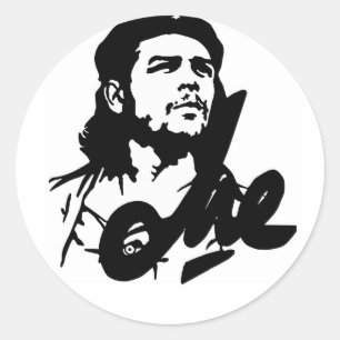 Sticker Rond guevara de che