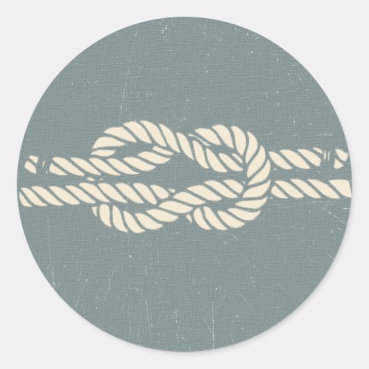 Sticker Rond Guide des noeuds de Bosun Jones - L'arrachage des  (Devant)