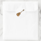 Sticker Rond guitare (Sac)