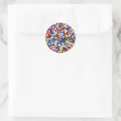 Sticker Rond Gumballs (Sac)