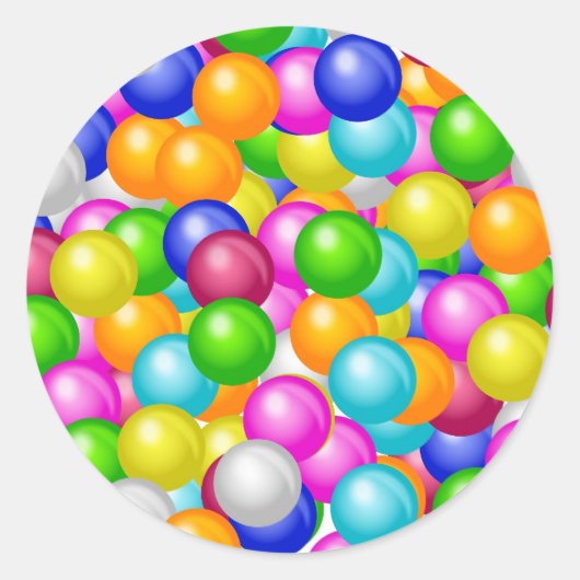 Sticker Rond Gumballs (Devant)