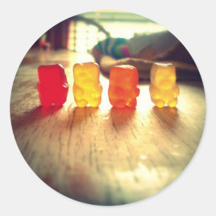 Sticker Rond Gummy Gummy Gummy !
