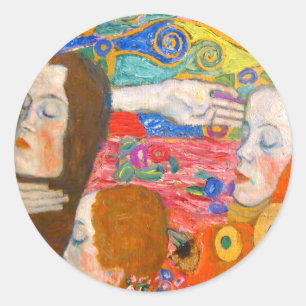 Sticker Rond gustav klimt, espoir ii