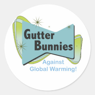 Sticker Rond Gutter Bunnies