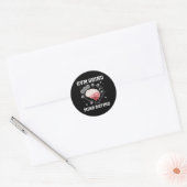 Sticker Rond Gym Grind Mind Refined Bodybuilding Funny Gym Rat  (Enveloppe)