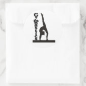 Sticker Rond Gymnastique (Sac)