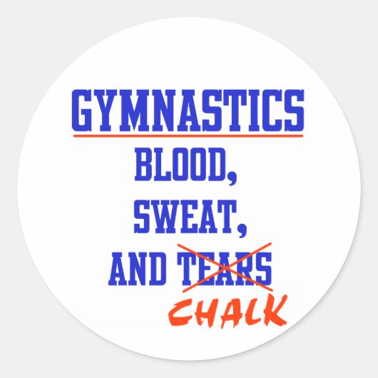 Sticker Rond Gymnastique BS&C (Devant)