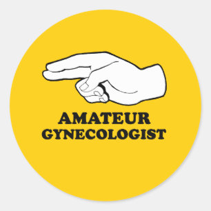 Sticker Rond Gyno Amateur