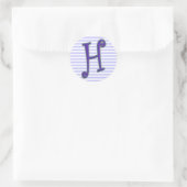 STICKER ROND H (Sac)