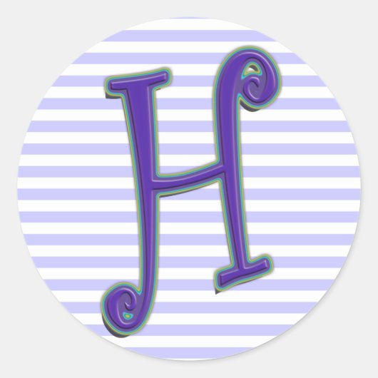 STICKER ROND H (Devant)