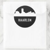 Sticker Rond Haarlem (Sac)