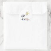 Sticker Rond Hac fondu (Sac)