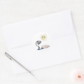 Sticker Rond Hac fondu (Enveloppe)