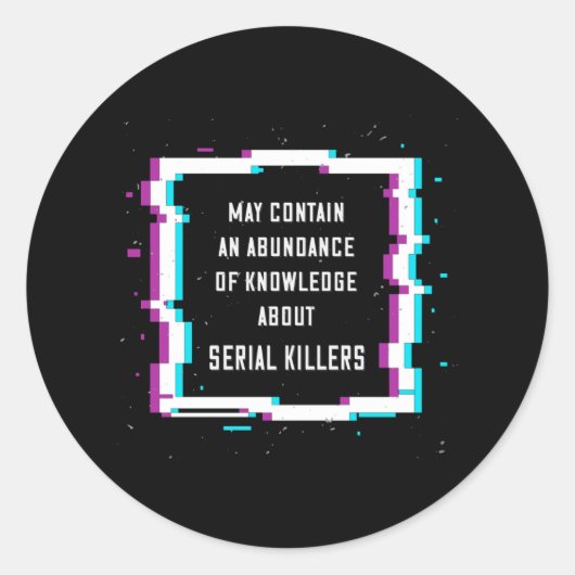 Sticker Rond Hacker Sayings (Devant)
