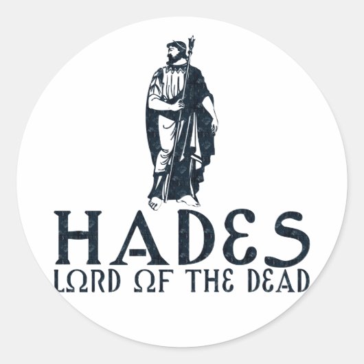 Sticker Rond Hades (Devant)
