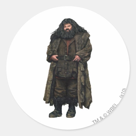 Sticker Rond Hagrid (Devant)