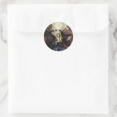 STICKER ROND HAIL HOLY QUEEN (Sac)