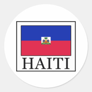 Sticker Rond Haïti