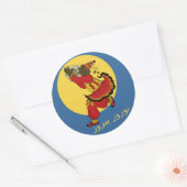 Sticker Rond Haji Pirooz Ciel bleu Nouvel An persan (Enveloppe)