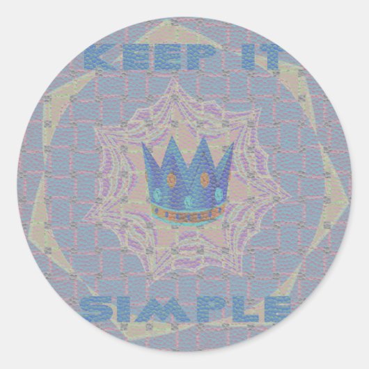 Sticker Rond Hakuna matata (Devant)